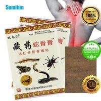 8 Miếng Cao Dán Đau Lưng, Đau Cổ, Đau Khớp, Đau Vai, … thành phần cao động vật, thảo dược...   [s]
