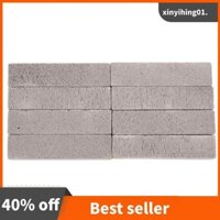 8 Miếng Đá Pumice Để Vệ Sinh Pumice Scouring Pad Màu Xám Pumice Stick Cleaner Để Loại Bỏ Bồn Cầu Vòng Tắm Hộ Gia Đình Nhà Bếp Bể Bơi