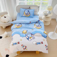 8 Phim Hoạt Hình Đầy Đủ Bông Mẫu Giáo Ngủ Trưa Giường Ba Mảnh Bộ Bông Sạch Bông Chăn Sáu Mảnh T