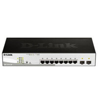 8 Port + 2 SFP PoE Gigabit Smart Switch D-Link DGS-1210-10P