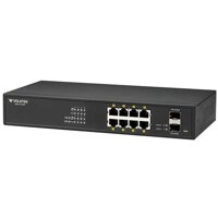 8 Port PoE + 2 SFP Switch VolkTek NSH-2410P