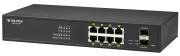 8 Port PoE + 2 SFP Switch VolkTek NSH-2410P