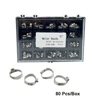 80 Cái / hộp Thép không gỉ Nha khoa Chỉnh nha Dây có ống Buccal Đầu tiên Răng hàm Roth / MBT 022 "16 # -35 # Ống Buccal