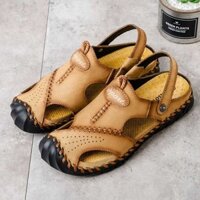 80 Cộng Với Kích Thước Beach Cool Drag Đôi Nam Breathable Casual Hollow Skin Sandals Giày D