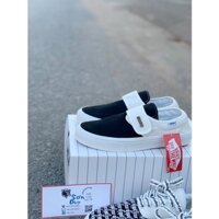 80 Giày vans đen quai dán