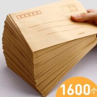 800 Phong Bì Giấy Kraft Vàng Nhỏ Lớn Cực Lớn A4 Phong Bì Hóa Đơn Biên Nhận Tem Phong Bì Gửi Thư Tiền Lương Trắng Đơn Giản Phong Bì Tài Liệu Số 7 Bán Buôn