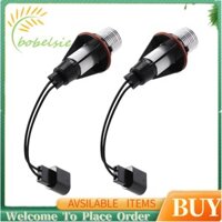8000k Amber LED Angel Eye Marker Halo Light Bulbs cho -BMW E39 E53 E60 E63 E64 E66 E87 5 6 7 X3 X5 [Gói 2 chiếc]