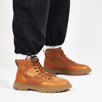 8041 - Boot Nam Cổ Cao Chất Liệu Da Thời Trang Năng Động