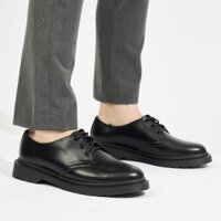 8046 - Giày Boot Nam Chất Liệu Da Kiểu Dáng Buộc Dây Năng Động