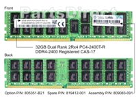 805351-B21 HP 32GB (1x32GB) SDRAM DIMM