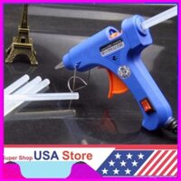 (8069) Bộ 20 Keo Silicon 15cm/25cm + Tặng Máy Bắn Keo giá tốt .