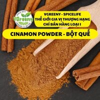 [80G - 500G] CINNAMON POWDER - BỘT QUẾ nguyên chất - Bột quế ướp thịt - bột quế làm bánh - bột quế hảo hạng