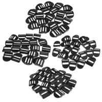 80Pcs Outdoor Camping Tri-Glide Buckles, Backpack Webbing Adjustable Buckles, Bag Attachment Adjuster Slider Fastener