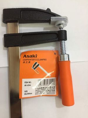 Cảo gỗ chữ F Asaki AK-6244, 80x300mm