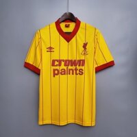 81-84 Liverpool sân khách cổ điển retro chất lượng cao phiên bản Thái Lan áo thun tùy chỉnh