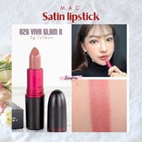 826 Mac viva glam II - màu nude - Son MAC Satin lipstick 3g fullsize fullbox