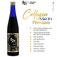 82X COLLAGEN SAKURA PREMIUM (DÒNG CAO CẤP) Dạng Nước 120.000mg Collagen Peptide, Nước Uống Đẹp Da Đến Từ Nhật Bản 500ml