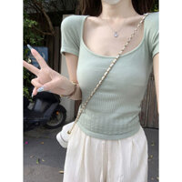 83911 Tay ngắn dệt kim mỏng vừa vặn