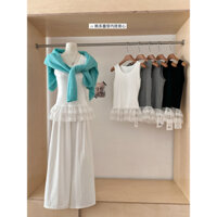 84135 Áo Vest không tay khâu ren mỏng vừa vặn