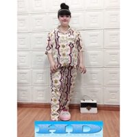(85-100kg) Đồ bộ bigsize pijama lụa hàn TNQD. hongduyen_2188