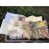 850g Set nguyên liệu kẹo Nougat/Tặng kèm túi + giấy gạo