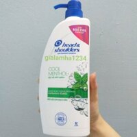 850ml Dầu gội Head & Shoulders Bạc hà mát rượi