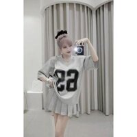 854 Set Áo Tim Chân Váy Xếp Ly Xoè To Chuẩn Mẫu Chất Umi In Nhiệt 69