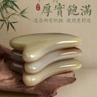 87 Tự nhiên trắng trâu sừng cạo tấm làm đẹp khuôn mặt chuyên dụng mắt gluten thanh cạ