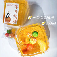 [8718 Người Đã Thu Thập] Clay Huihui Mùa Đông Cam Micro Q Cảm giác Đàn hồi Slime Siêu Đẹp Hộp Chơi Bong Bóng Màu Chuyển Sắc 4.4