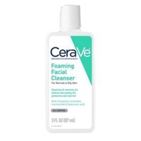87ml-Sữa rửa mặt CeraVe Foaming Facical Cleanser cho da dầu
