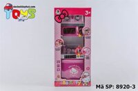 8920-3 HỘP BẾP PIN LÒ NƯỚNG, TỦ BẾP HELLO KITTY