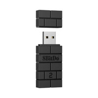 8BitDo USB Wireless Adapter 2 Cho Switch/Windows/Mac/Raspberry Pi - Thích hợp với Xbox, PS5 Controllers Màu Đen | Giá rẻ, trả góp 0%