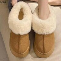 [8c04] Giày bốt tuyết nâng cao ngón chân dày nhung ấm áp dành cho nữ [8C]