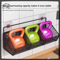 [8c11] Giá để đồ treo tường nhà bếp Hành gừng Gia vị tỏi Gia vị Kệ gia vị Treo tường Giỏ đựng rau quả không đục lỗ [8C]