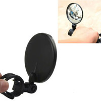 8cm Rear 360 Degree Rotation Adjustable Bike Mirrors Universal Handlebar Mount Bike Cycling Reflector Safety View Mirror