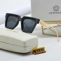 8DLE VERSACE New Fashion Foreign Trade Sunglasses Personalized Letter Box Metal Sunglasses Men and Women European and American Fashion Glasses Wholesale