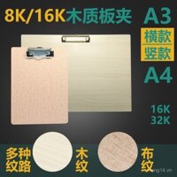 8K bảng viết đồ dùng văn phòng kẹp gỗ A3 kẹp bảng âm nhạc kẹp bảng vẽ a4 kẹp bảng vẽ a3 kẹp menu a4