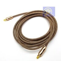 8m Cáp quang (mạ vàng 24k) - Cable ETK Toslink OPTICAL - Dây optical