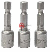 8mm Bộ mũi bắn vít tôn có nam châm hút 1/4″ Total TAC270832