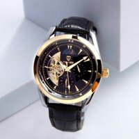 8PM - Đồng hồ cơ nam TEVISE dây da 40mm (Chạy Full Kim) sang trọng - Full Box