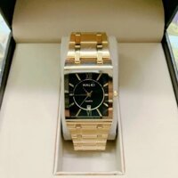 8PM - Đồng hồ nam Halei H171 mặt vuông dây thép 39mm sang trọng - Full Box