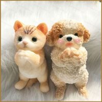 8u Mô Phỏng Chó Mèo Chúc Mừng Cử Chỉ Squishy Đồ Chơi Mềm Chậm Giảm Căng Thẳng Fidget Đồ Chơi