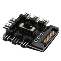 8Way  PC PWM Cooling Fan  Controller 43- Socket Splitter