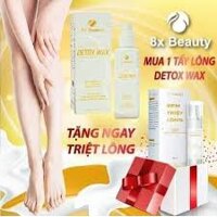 [8xBeauty] Mua KEM DETOX WAX TẨY LÔNG VĨNH VIỄN tặng ngay KEM ỨC CHẾ TRIỆT LÔNG