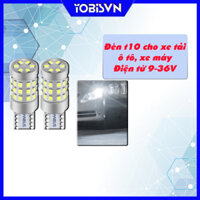 (9 – 36V) – Bóng đèn led t10 gắn xi nhan, demi xe ô tô, xe máy