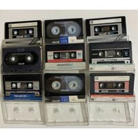9 băng cassette Maxell Japan sạch đẹp 90p