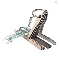 9 Chiếc Đàn Guitar Bass Understring Bán Kính Đo Luthier Dụng Cụ Thép Không Gỉ Bộ Dụng Cụ Cầu Yên Xe Điều Chỉnh Với Pin Kéo Cho Đàn Guitar Điện Dân Gian Guitar Bass Thiết Lập Dụng Cụ Sửa Chữa