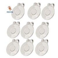 9 Chiếc Golf Bóng Đánh Dấu, Đĩa Từ Tính Mũ Golf Bóng Đánh Dấu Giá Đỡ Golf Bóng Đánh Dấu Kẹp Golf Cho Nam Nữ Golfer Quà Tặng