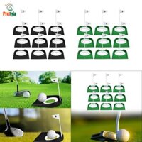 9 Chiếc Golf Đưa Cốc Trong Nhà Di Động Xe Lửa Viện Trợ W / Cờ Sân Lỗ Ngoài Trời
