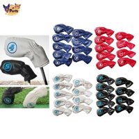 9 chiếc Golf Hybrid Set Kopfbedeckung Câu lạc bộ tiện ích Thẻ số có thể hoán đổi cho nhau